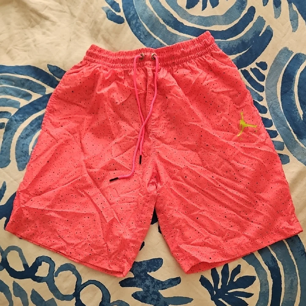 Jordan Infared Cememt Men's Swim Shorts with Drawstring